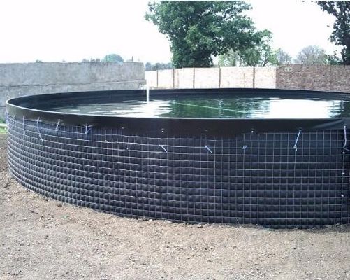 30000 L PVC bọc thép bể cá thép không gỉ thép thép thép mạnh