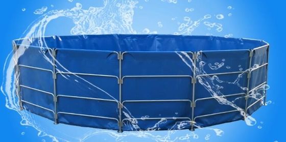 5000L Gập 0.9mm PVC Băng nhựa bể cá cho nông trại cá bể cá bể nhựa Diy bể cá