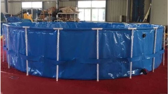 40000L Lớp PVC Bán tròn bể cá bể cá bể nhựa bể cá ngoài trời