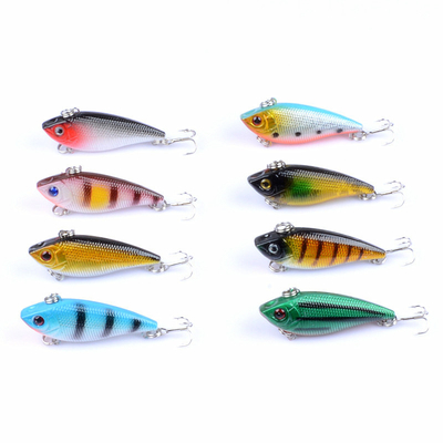 Lớp bơi đầy đủ cứng VIB câu cá cứng mồi 8 màu 5cm/6g