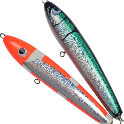 Màu sắc 20CM/90g 3D mắt gỗ mồi treble móc tốt nhất nổi gỗ rắn mồi câu cá