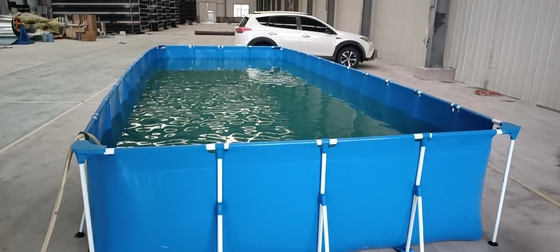 25Mx5M PVC ngoài trời bọc ốc hồ bơi khung kim loại