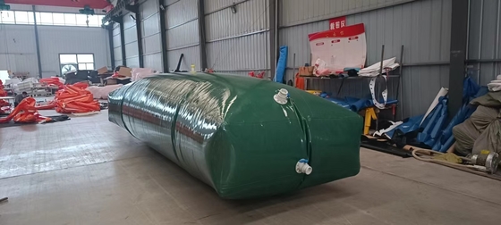6000 lít PVC Bồn chứa nước bọc thép nông trại tưới tiêu động vật uống Bàng quang nước gấp