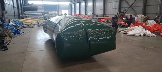 6000 lít PVC Bồn chứa nước bọc thép nông trại tưới tiêu động vật uống Bàng quang nước gấp