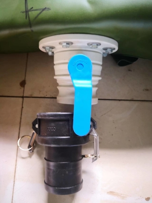 6000 lít PVC Bồn chứa nước bọc thép nông trại tưới tiêu động vật uống Bàng quang nước gấp