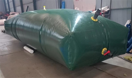 9000 lít bể nước linh hoạt PVC Băng nhựa Thùng chứa nước lăn