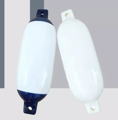 Màu xanh trắng F6 PVC Marine Dock Bumpers 31mm Eye Diameter Boat Fender 270 mm X 1090 mm