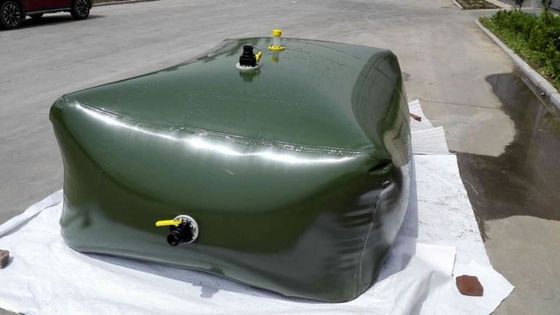 Chất chứa nước lớn bền 0.8mm Độ dày cho ngành nông nghiệp 11000L gối nước Chất chứa nước nhựa lớn