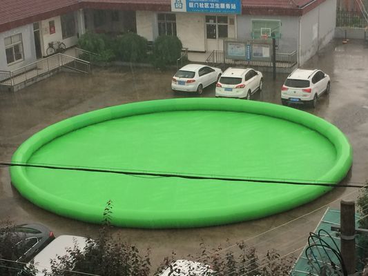 Logo tùy chỉnh hồ bơi PVC có thể tháo ra và di chuyển trên mặt đất