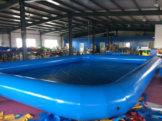 Logo tùy chỉnh hồ bơi PVC có thể tháo ra và di chuyển trên mặt đất
