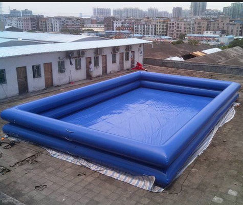 Logo tùy chỉnh hồ bơi PVC có thể tháo ra và di chuyển trên mặt đất