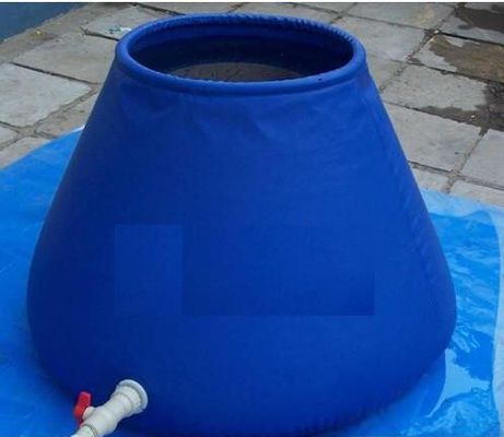 2500L Flexible Tank Round Tarpaulin Water Tank Khát hạn hán Chất chứa nước hình hành tây