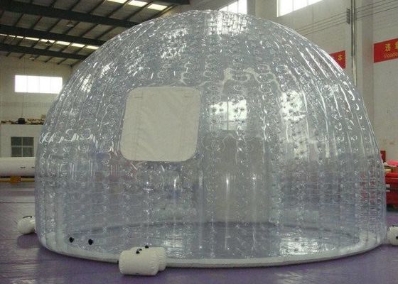4M*4M Chất độc thấp hơn Trại sân cỏ bơm đầy sạch Vấn đề môi trường Trại tiệc bơm đầy