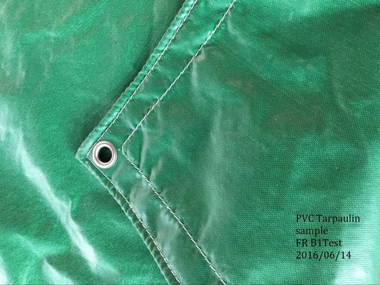B1 Kháng cháy Vinyl heavy duty Tarp For Petroleum Pipeline Cover Vật liệu có độ bền cao