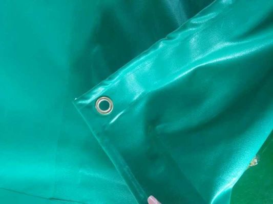 750g Áo vải chống cháy linh hoạt, bảo vệ bụi bẩn Áo vải nhựa trong để bảo vệ đập