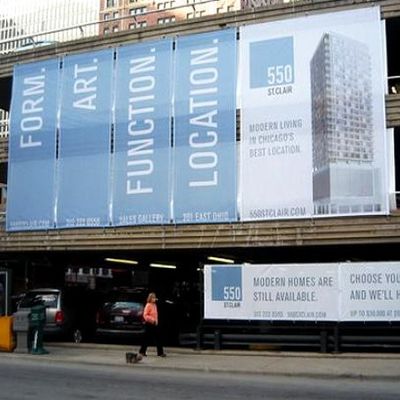 Eco-Solvent Ink Large Mesh Banner, PVC Mesh Banner với bề mặt có thể in