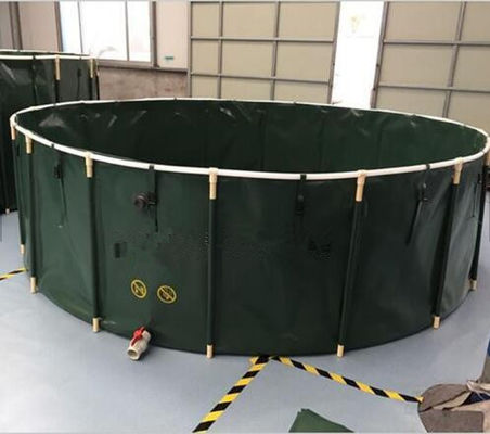 7000L không ăn mòn bọc thép bể cá, Long Life Dye cá ao bể cá gấp