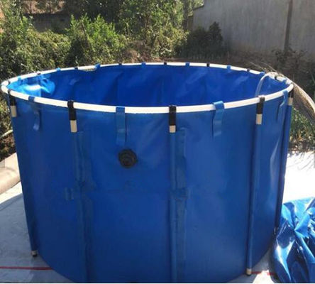 7000L không ăn mòn bọc thép bể cá, Long Life Dye cá ao bể cá gấp