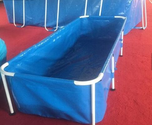10000L 1.2mm ngoài trời cá hồ cao kéo với khung kim loại thân thiện với môi trường 10000L 1.2mm ngoài trời cá hồ cao kéo Wi