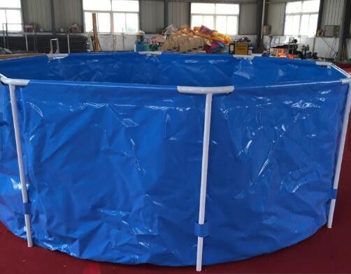 B2 B1 Khả năng chống cháy hồ cá ngoài trời tròn 2500L Khả năng chống kiềm thân thiện với môi trường