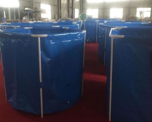 B2 B1 Khả năng chống cháy hồ cá ngoài trời tròn 2500L Khả năng chống kiềm thân thiện với môi trường