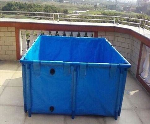 Sân chứa nước nuôi cá Aquarium, Thùng chứa cá có thể gập lại