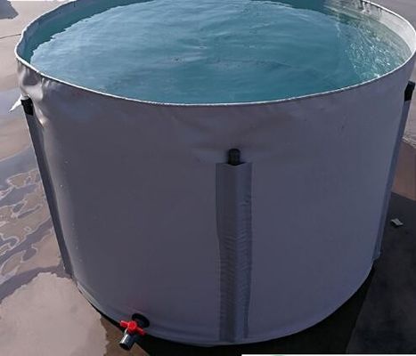 3500L khung kim loại gấp và di chuyển PVC Băng nhựa bể cá bể cá bể nhựa