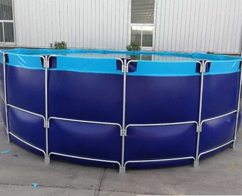 Kiểm tra nước và chống cháy PVC hồ cá với PVC hồ bơi Liner Laminated có thể gập hồ cá