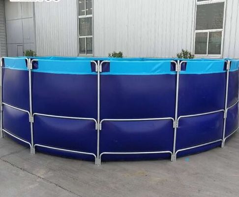 Kiểm tra nước và chống cháy PVC hồ cá với PVC hồ bơi Liner Laminated có thể gập hồ cá