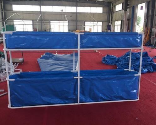 Đồ cầm PVC Chuyển lắp bể cá Double Tier 5000L - 20oF ~ 158oF Kháng nhiệt