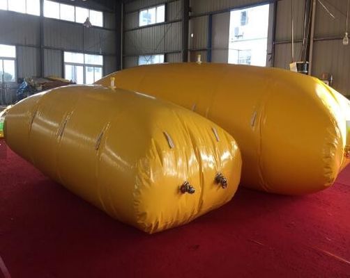 8000L Yellow Bladder Fuel Tank với Super Toughness Bao bì hộp gỗ chứa chất lỏng Fuel Bladder