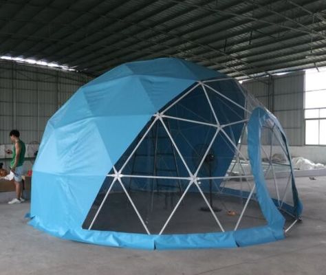 Tân lều mái vòm di động chống gió với khung thép