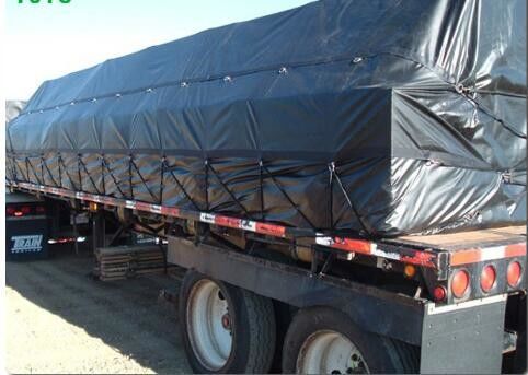Kháng giật mạnh PVC Truck Cover bề mặt mờ với nguyên liệu thô chưa được sử dụng trước đây