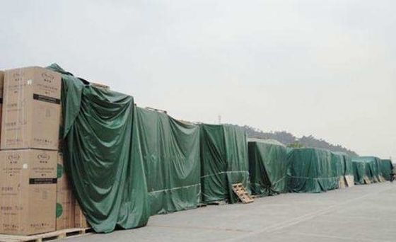 B1 Kháng cháy Vinyl heavy duty Tarp For Petroleum Pipeline Cover Vật liệu có độ bền cao