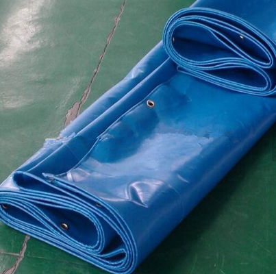Bảo vệ tia cực tím Mesh Truck Tarps linh hoạt cho xe tải hạng nặng 300-900gsm Trọng lượng Bảo vệ tia cực tím Mesh Truck Tarps linh hoạt