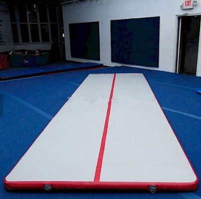 Thể thao thể dục thể thao hơi hơi tùy chỉnh với bộ sửa chữa trong nhà giải trí Air Track Mat