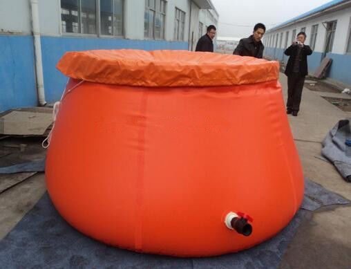 3000L Capacity Collapsible Onion Shape Plastic Water Storage Tank Cho cứu hỏa