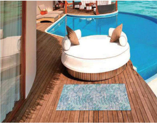 Ứng dụng chống mài bẩn Bể bơi thảm sàn, thảm chống trượt rõ ràng cho Natatorium thảm PVC chống trượt