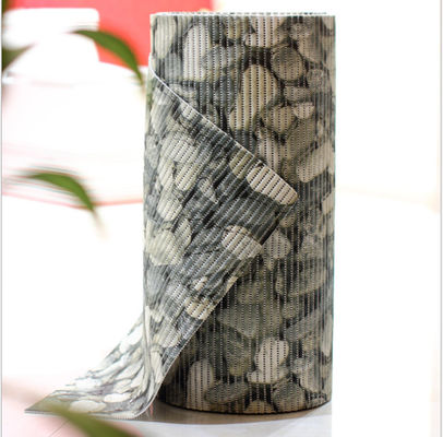 Châm sốc chống trượt phòng tắm thảm thảm polyester lưới với PVC lớp phủ vải nhựa