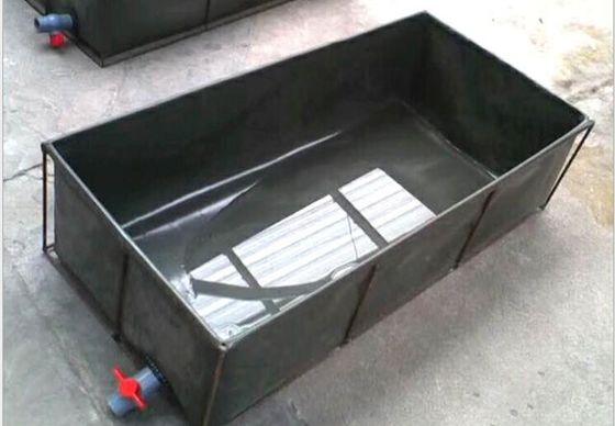 Thang cá nhựa gấp/hồ/hồ PVC hỗ trợ ống thùng cá Diy hồ cá