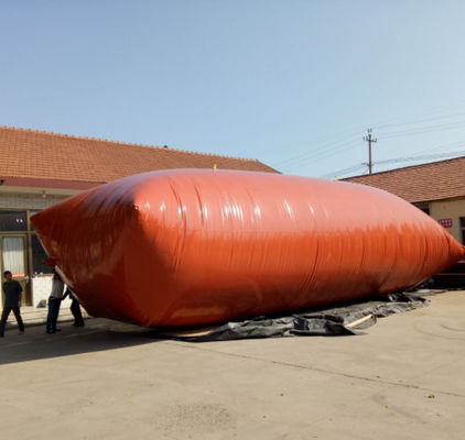 Thanh lưu trữ methane bàng quang mềm 10000L Để lưu trữ methane / khí tự nhiên