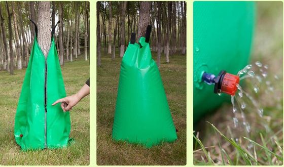 15 gallon túi tưới chậm cho cây ngâm nước tưới PVC vật liệu tự tưới cây túi