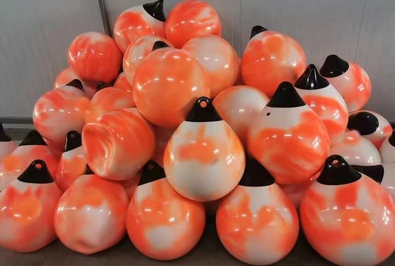 Độ dài phù hợp 15,20m- 19,20m Boat Fender Buoys Đường bền hơn 10-15 năm