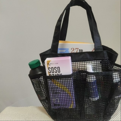 PVC Mesh Bag For Storage Cosmetics Books Balls Umbrella Eyeglasses túi bãi biển có dung lượng lớn