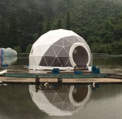 8M Cắm trại mùa đông Lều mái vòm địa chất Lều khách sạn chống nước Lều Igloo Dome Lều tiệc