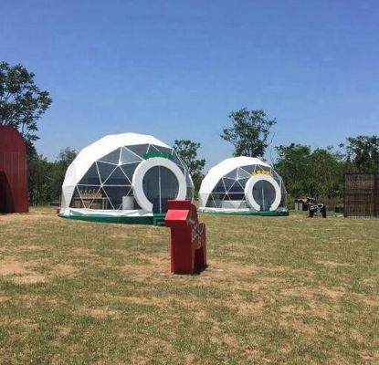8M Cắm trại mùa đông Lều mái vòm địa chất Lều khách sạn chống nước Lều Igloo Dome Lều tiệc