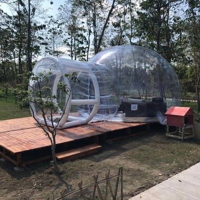 Hôtel Clear Bubble Tent, Lều bơm bơm ngoài trời