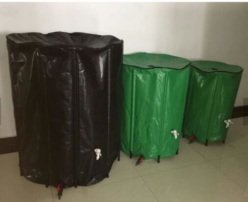 Nhà kính PVC vườn thùng mưa, thùng nước nhựa gấp 150L thùng nước di động