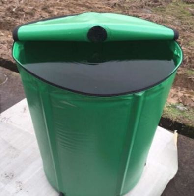 Nhà kính PVC vườn thùng mưa, thùng nước nhựa gấp 150L thùng nước di động