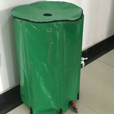 Nhà kính PVC vườn thùng mưa, thùng nước nhựa gấp 150L thùng nước di động